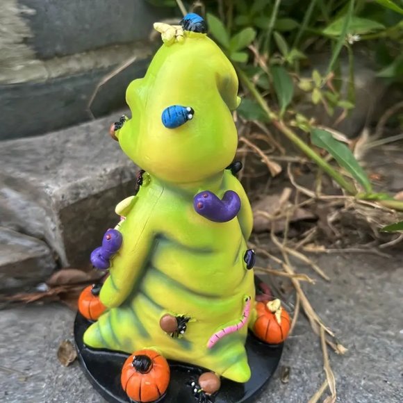 1 pcs Green Witch Statue- Add a Spooky Touch to Your Halloween Decorations resin - Picture 6 of 6